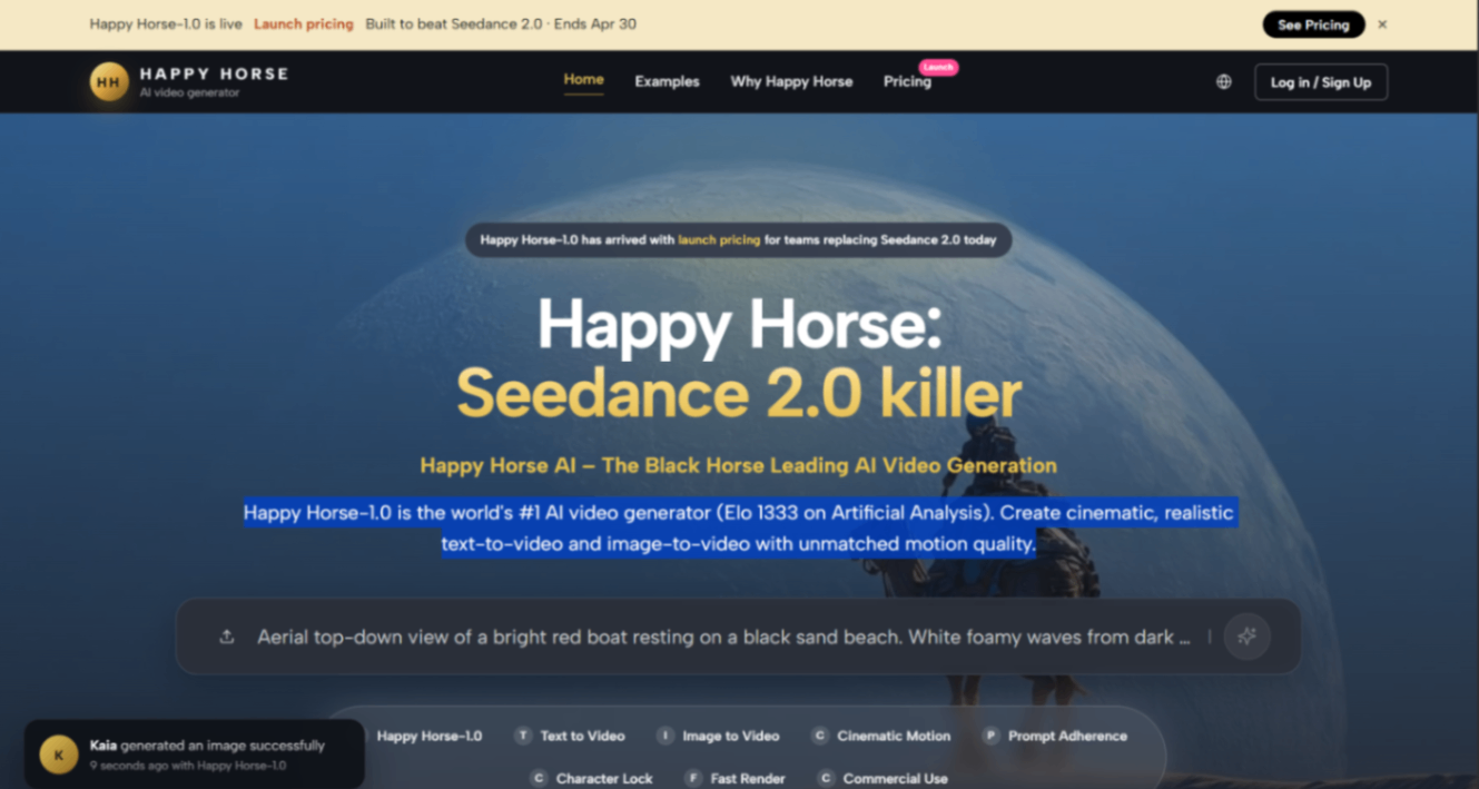 Happy Horse 1.0 screenshot and logo